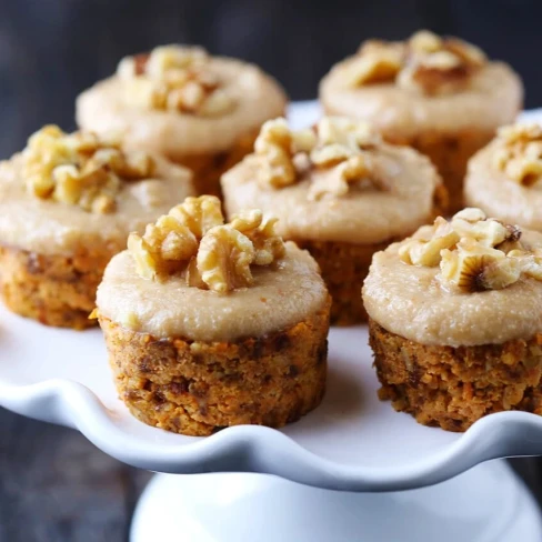 Raw Carrot Cake with Cashew Vanilla Frosting Image