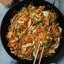 Chicken Chow Mein (鸡肉炒面) Recipe Page