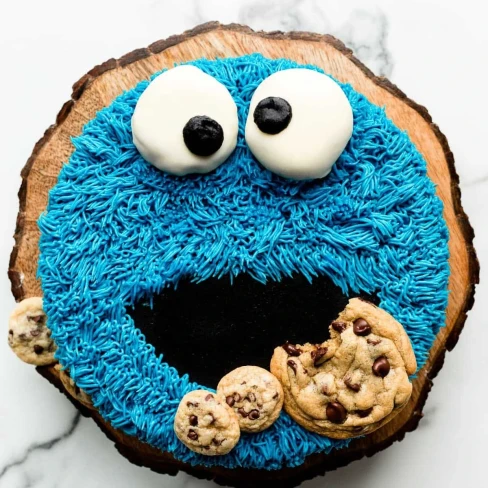 Cookie Monster Cake (for Decorating Beginners) Image