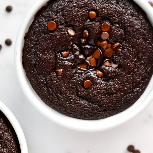 Vegan Chocolate Cake For Two Image