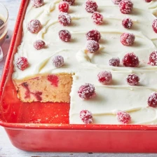 Christmas Cranberry Cake Recipe Page