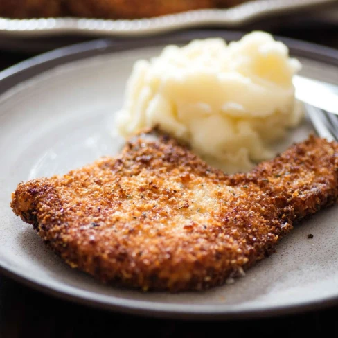 Breaded Fried Pork Chops Recipe Image