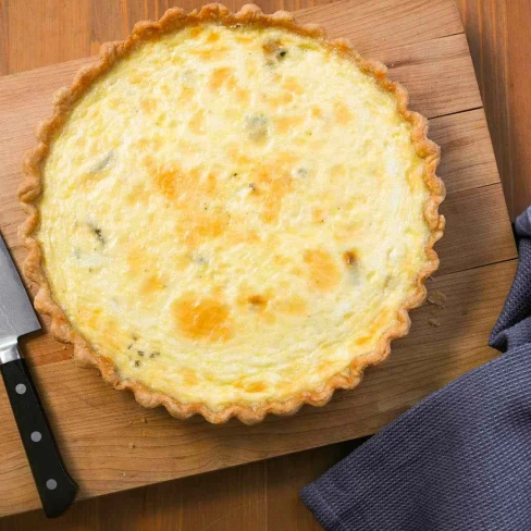 Easy Mixed-Cheese Quiche Recipe Image