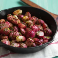 Butter-Glazed Roasted Radishes With Fresh Herbs Recipe Recipe Page