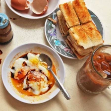 Singapore-Style Soft-Cooked Eggs With Kaya Jam and Toast Recipe Recipe Page