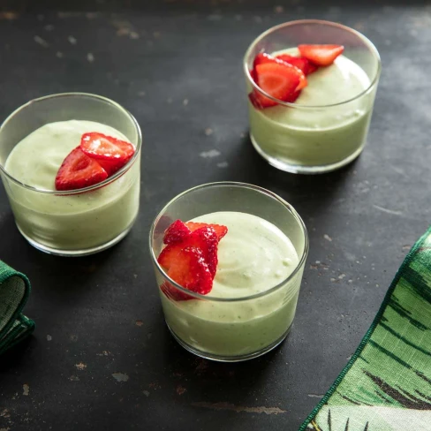 Fresh Basil Mousse Recipe Image