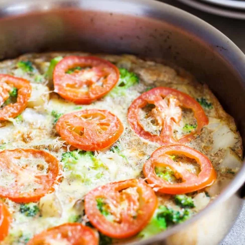 Broccoli And Potato Frittata Image