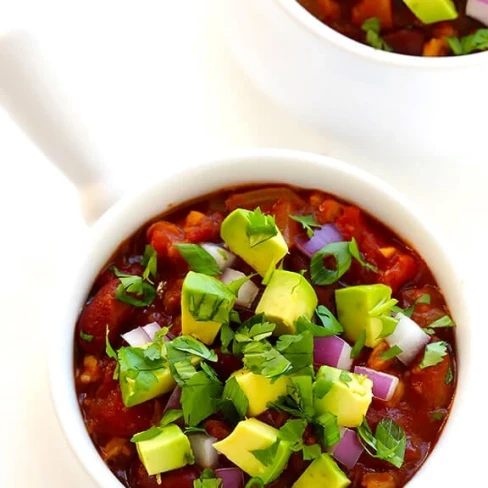 Slow Cooker Vegetarian Chili Image