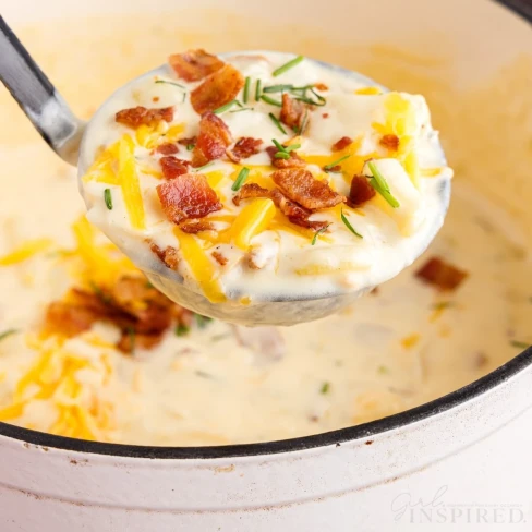 Bacon Cheddar Potato Soup Image