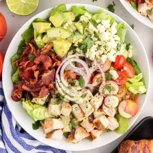 Chicken Chopped Salad with Cilantro-Lime Dressing Recipe Page