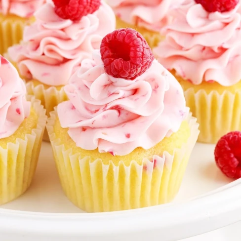 Raspberry Cupcakes Image