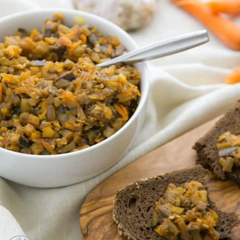 Eggplant Caviar Spread Recipe Image