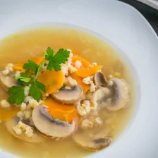 Barley and Mushroom Soup Recipe Recipe Page