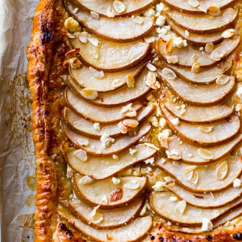 Quick &amp; Easy Honey Pear Tart Image