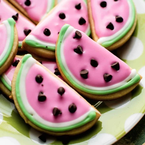 Watermelon Sugar Cookies Image