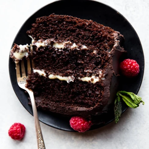 Tuxedo Cake Image