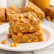 Butterscotch Blondies Recipe Page