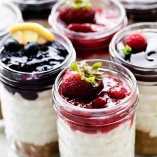 No Bake Cheesecake Jars Recipe Page