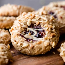 Peanut Butter Jam Thumbprints Recipe Page