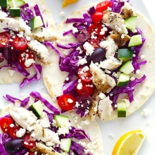 Greek Fish Tacos Recipe Page