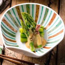 Asparagus with Miso Dressing (Karashi Sumisoae) Recipe Page