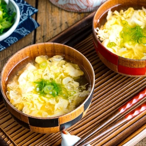 Japanese Egg Drop Soup (Kakitamajiru) Image