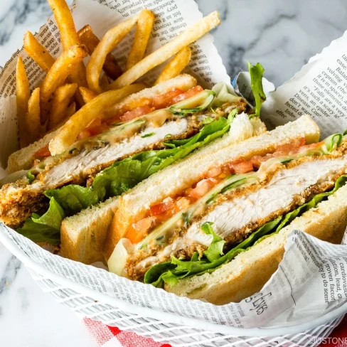 Chicken Katsu Sandwich Image