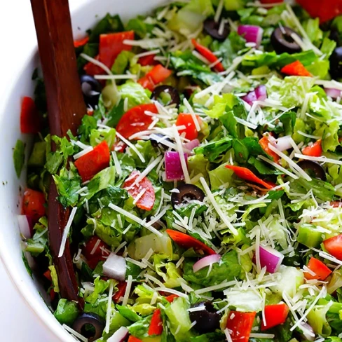 Pepperoni Italian Chopped Salad Image