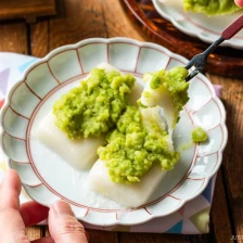 Zunda Mochi (Sweet Edamame Mochi) Recipe Page