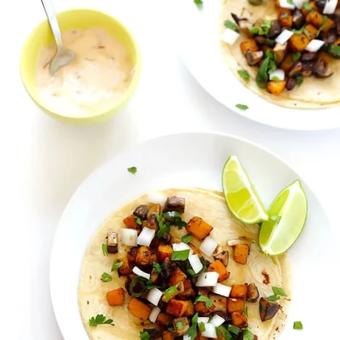 Butternut Squash and Mushroom Tacos Image