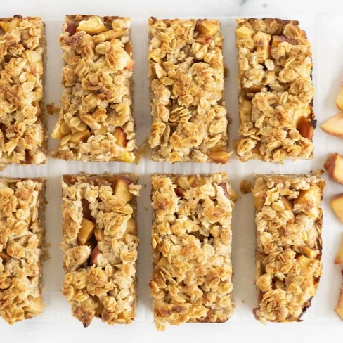 Peach Crumb Bars Image