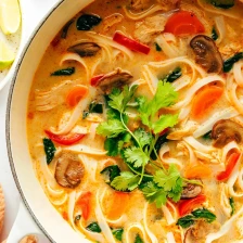 Thai Chicken Noodle Soup Recipe Page