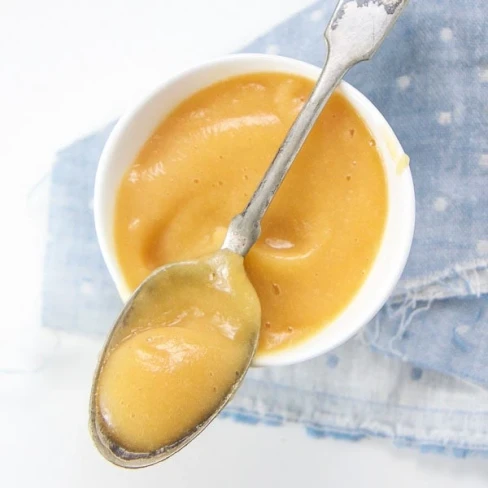 Peach + Cauliflower Baby Food Puree with Ginger Image