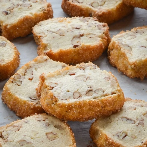 Pecan Shortbread Cookies Image