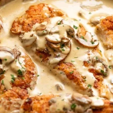 Chicken with Creamy Mushroom Sauce Recipe Page