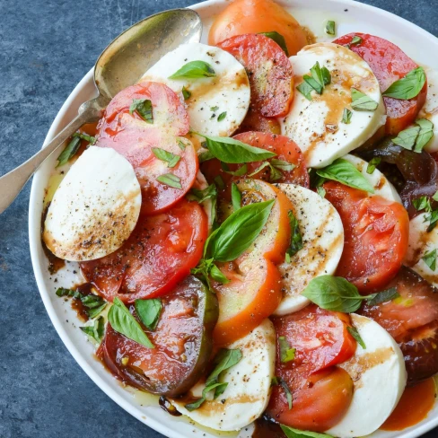 Caprese Salad with Balsamic Glaze Image