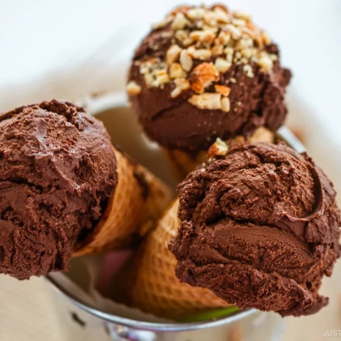 Chocolate Ice Cream Image