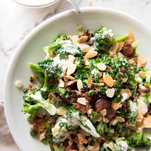 Broccoli Salad with Sour Cream Dressing Image