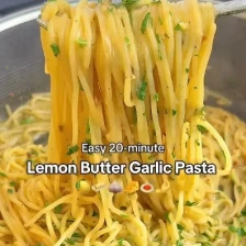 Lemon Butter Garlic Pasta Recipe Page