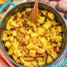 Healthy Tikel Gomen (One Pot Potato and Cabbage Dish) Recipe Page