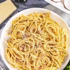 Authentic Pasta Carbonara Recipe Page