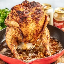 Cajun Beer Can Chicken Recipe Page