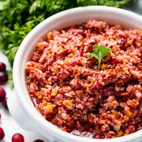 Quick and Easy Cranberry Relish Image