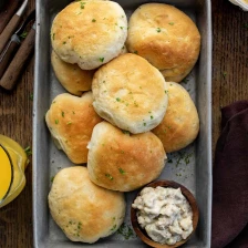 Seasoned Biscuits and Gravy Bombs Recipe Page