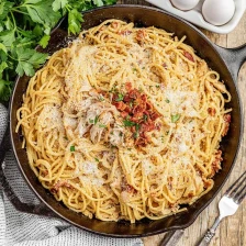 Chicken Carbonara Recipe Page