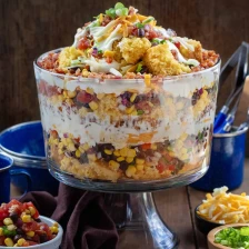 Cowboy Cornbread Trifle Recipe Page