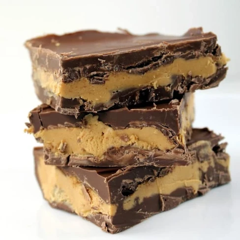 3 Ingredient Chocolate Peanut Butter Bars Image