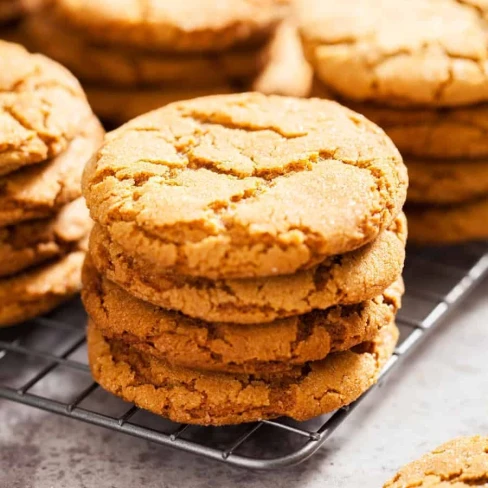 Molasses Crinkle Cookies Image