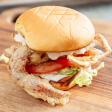 Classic Fried Soft-Shell Crab Sandwiches With Lettuce And Tomato Recipe Page