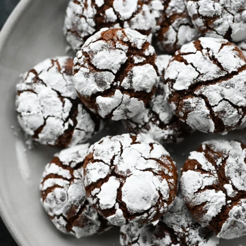 Chocolate Crinkle Cookies Image